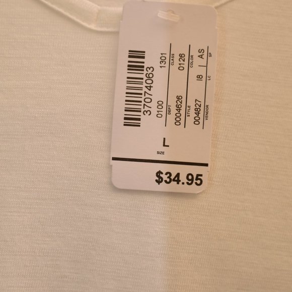 Christopher & Banks White Blouse - Picture 3 of 4